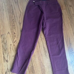 White House black market the slim ankle pant sz 2